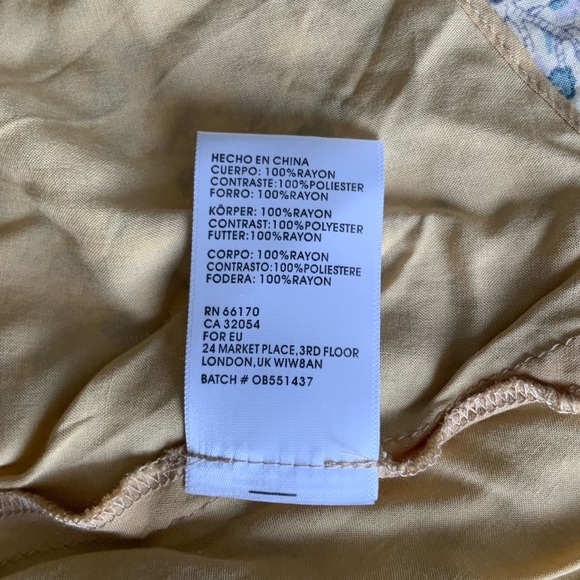 FLORAL MINI DRESS - Picture 6 of 6